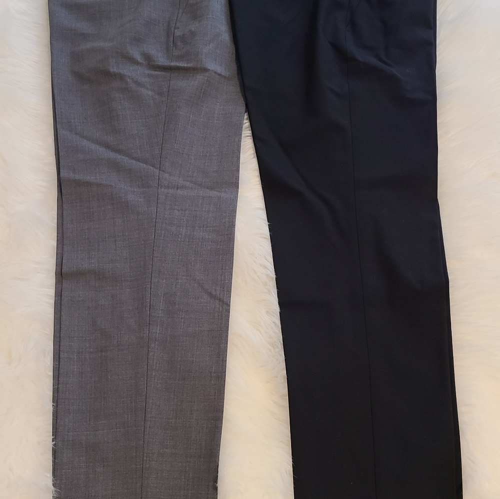 2 pair J. Crew Bi Stretch Wool 2P